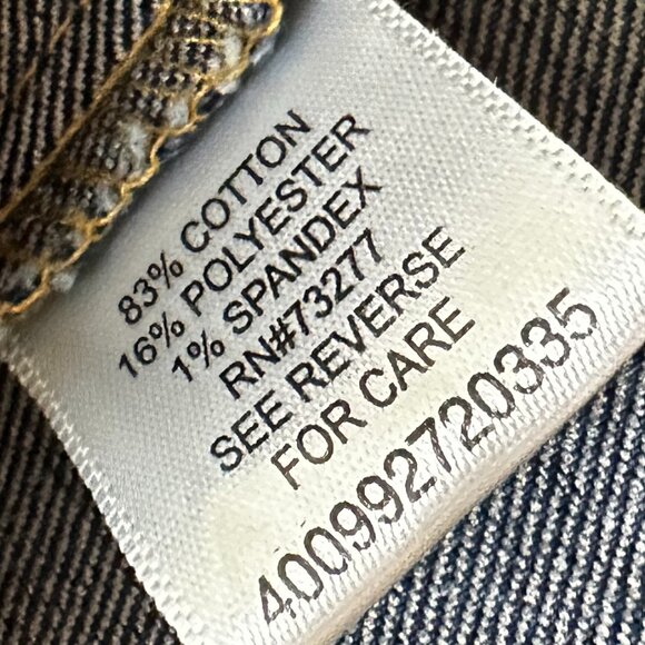 Croft & Barrow Stretch Denim Button-up Jacket Women's L - Picture 2 of 6